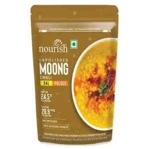 NOURISH MOONG DAL DHULI 500GM