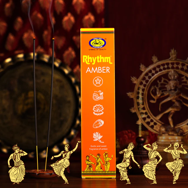 RS 55/- RHYTHM AMBER 125GM