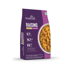 NOURISH 250GM RAISIN (1X20)