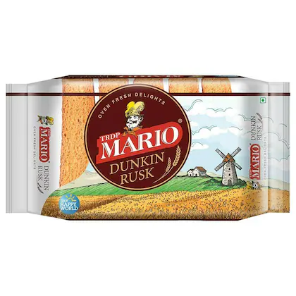 MARIO DUNKIN RUSK 375GM (1X16) RS 65/-