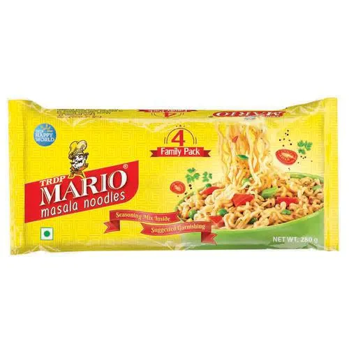 MARIO MASALA NOODLES 280GM (1X18) RS 48/-