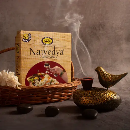 NAIVEDYA CUP SAMBARANI RS .72/-